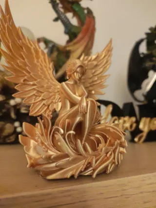 Figura Ángel Dorado 3D