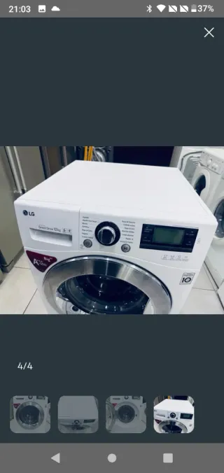 Lavadora LG Direct Drive 12kg