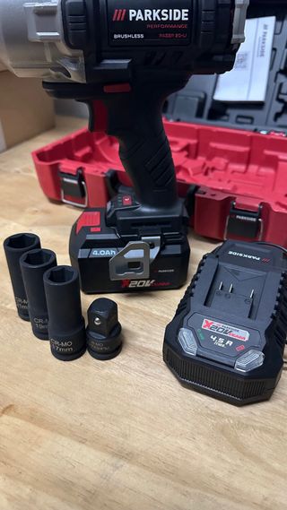 Pistola impacto Parkside Performance