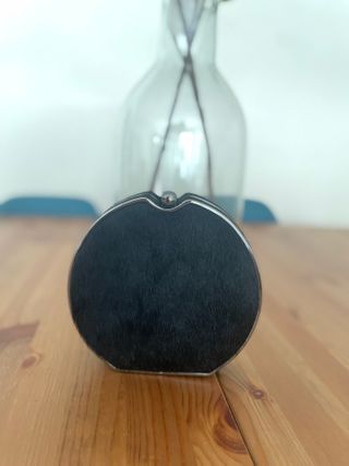 Bolso fiesta piel de potro negro