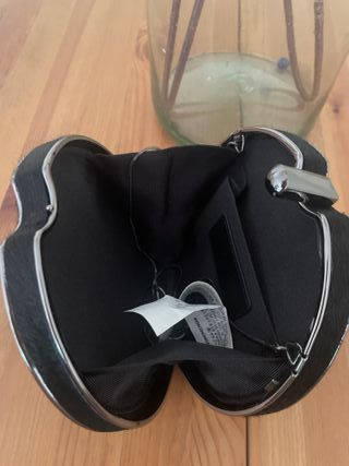 Bolso fiesta piel de potro negro