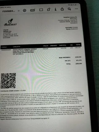 Triciclo electrico persona mayor o movilidad reduc