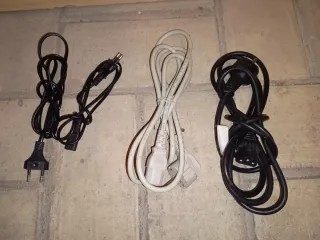 lote cables alimentacion