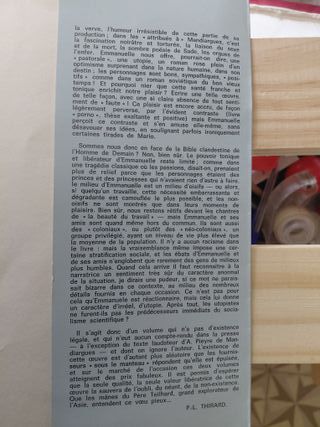 Emmauelle !!! Original francés edición rara, 1967!