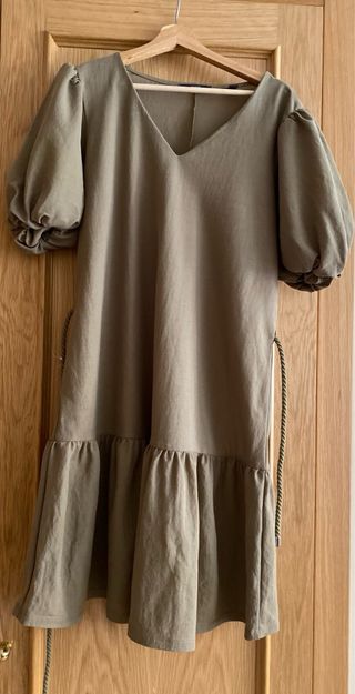 Vestido Esprit verde talla L