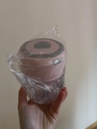 Mini tritacarne elettrica portatile rosa