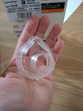 Mascarilla neonato 0-18 meses aerosoles philips