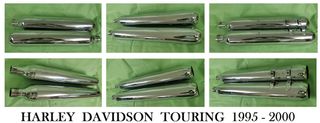 Tubos Escape Harley Davidson Touring 95-00