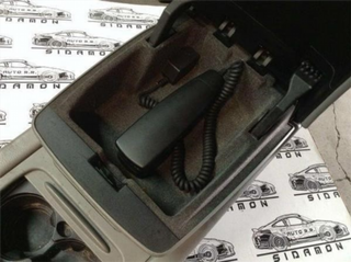 Consola central porsche cayenne gris