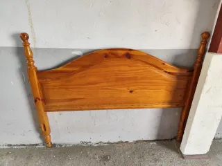 Cabecero madera cama 135cm
