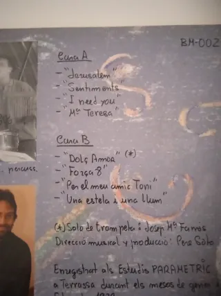 Vinilo Pere Soto Grup - Coincidencias