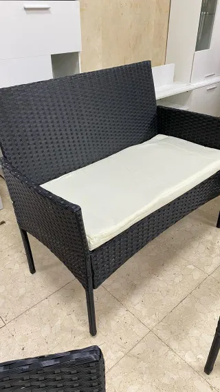 Conjunto de terraza de 4 piezas