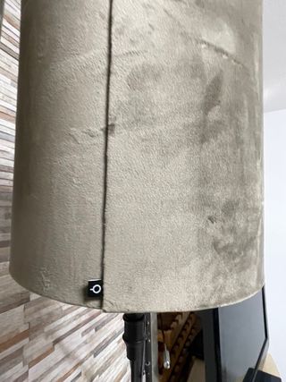 Pareja lámparas pie industriales brazo tijera