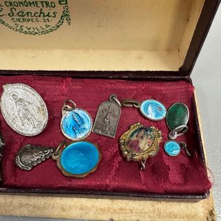 Colección 15 medallas religiosas