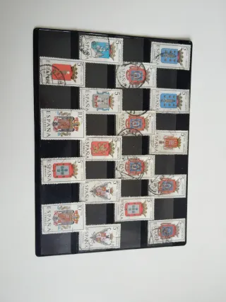 Sellos España Escudos Usados