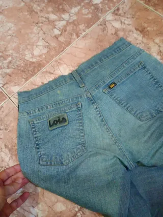 Vaqueros Lois Campana Azules