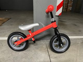 Bicicleta senza pedali Funbee rossa per bambino o bambina