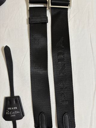 Borsa Prada Nero Nylon Re-Edition