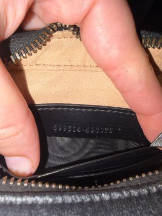 Borsa Gucci Marmont Half Moon NUOVA