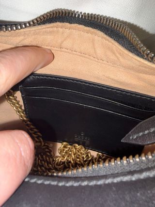 Borsa Gucci Marmont Half Moon NUOVA