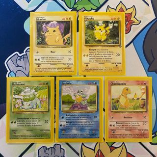 Pack Cartas Pokémon Antiguas - 2