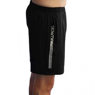 Pantalón Corto Bullpadel Padel Performance Negro