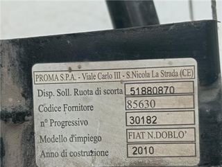 Soporte Rueda Repuesto Fiat Doblò Cargo 1.3