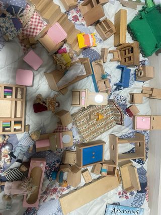 Muebles Casa Muñecas Madera