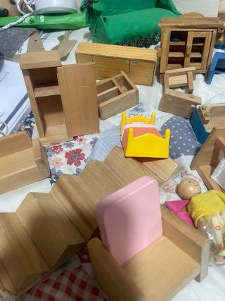 Muebles Casa Muñecas Madera