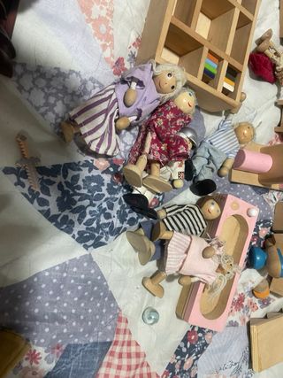 Muebles Casa Muñecas Madera