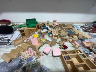 Muebles Casa Muñecas Madera