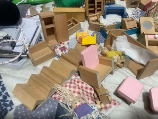 Muebles Casa Muñecas Madera