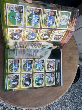 Álbum cromos Liga Fútbol 94-95