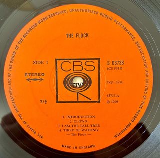 The Flock LP UK 1969 Psychedelic Rock