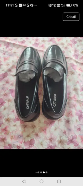 Mocassini donna CATWALK neri