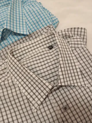 Camisas de hombre a cuadros XXL