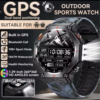 Smartwatch con GPS doble banda y 10AT waterproof