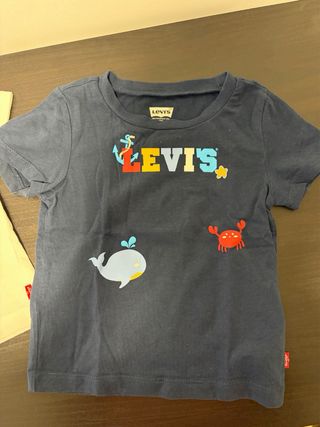 Lote 2 Camisetas Levis 12m