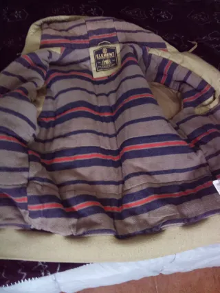 Chaqueta de entretiempo hombre beige