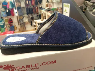 Zapatillas Pisable Azul Talla 44