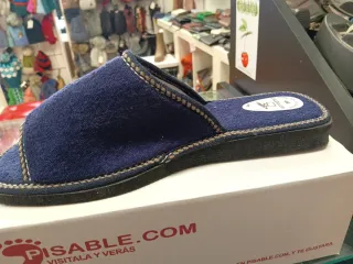 Zapatillas Pisable Azul Talla 44