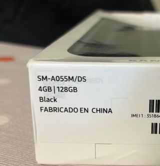 Samsung Galaxy A05 128GB Negro