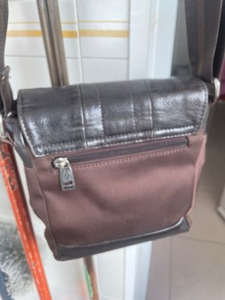 Bolso Piel Marrón Unisex