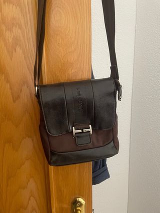 Bolso Piel Marrón Unisex