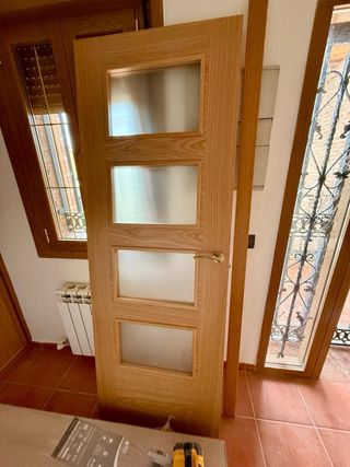 Puertas de madera maciza