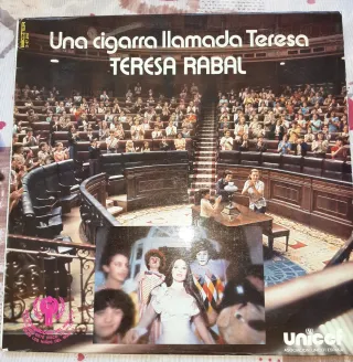 Vinilo Teresa Rabal - Una cigarra llamada Teresa