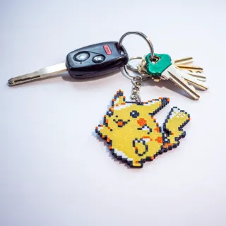 Llaveros Pixel Art Pokémon Retro