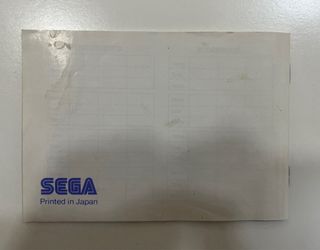 TransBot Master System Sega