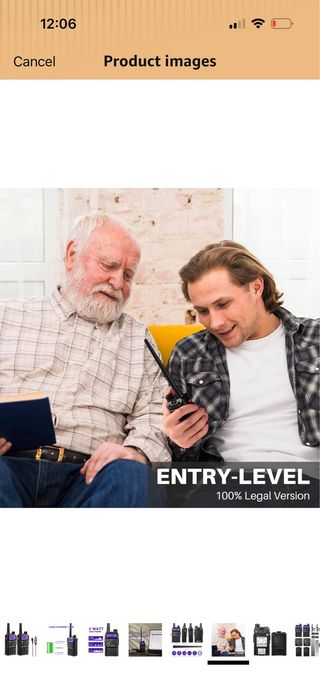 BAOFENG GT-5R Walkie Talkie, Dual Band Radio for 1