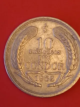 Moneda República de Chile 1 Cóndor.